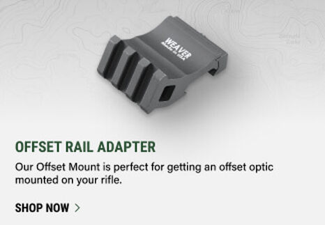 Offset Rail Adapter on light background